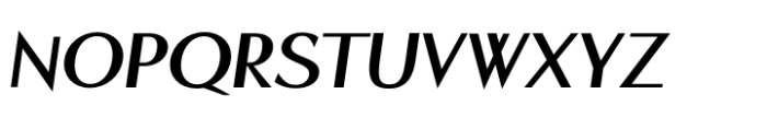 Amondi Bold Italic Font UPPERCASE