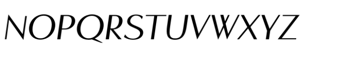 Amondi Italic Font UPPERCASE
