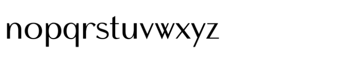 Amondi Regular Font LOWERCASE