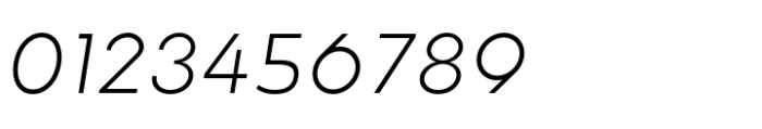 Amonos display Light Italic Font OTHER CHARS