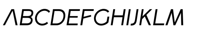 Amonos display Regular Italic Font UPPERCASE
