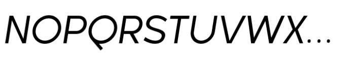 Amonos display Regular Italic Font UPPERCASE