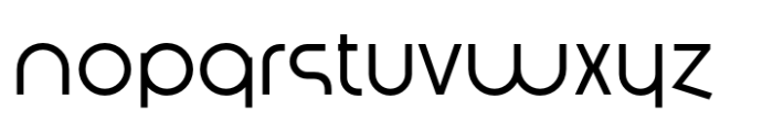 Amonos display Regular Font LOWERCASE