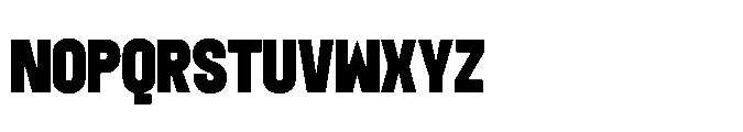 Amontic Display Font UPPERCASE
