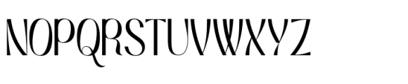Amonx Font UPPERCASE