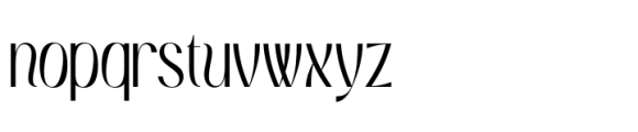 Amonx Font LOWERCASE