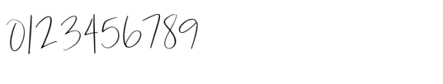 Amora Font OTHER CHARS