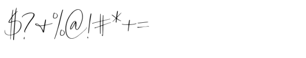 Amora Font OTHER CHARS