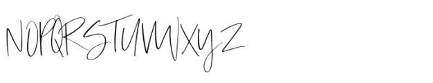 Amora Font UPPERCASE
