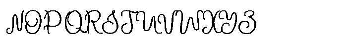 Amoratti Blossom Bold Font UPPERCASE