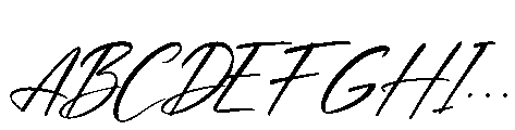 Amorelle Font UPPERCASE