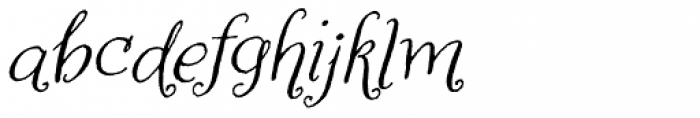 Amoretta Italic Font LOWERCASE