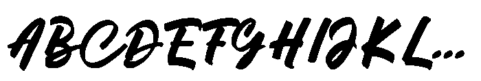 Amorfati Font UPPERCASE