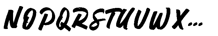 Amorfati Font UPPERCASE