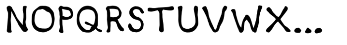 Amorphic Font UPPERCASE