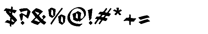 Amortem Diamond Font OTHER CHARS