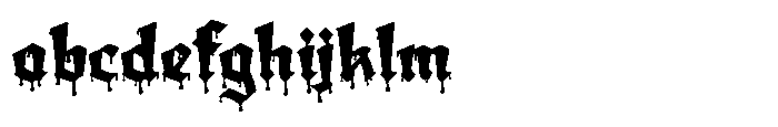 Amortem Drip Regular FONT