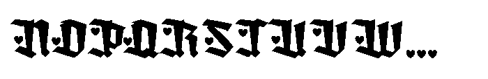 Amortem Heart Font UPPERCASE