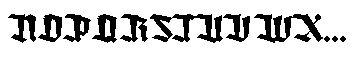 Amortem Regular Font UPPERCASE