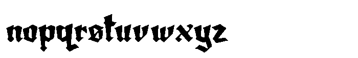 Amortem Regular Font LOWERCASE