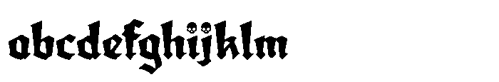 Amortem Skull FONT