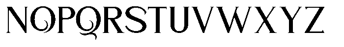 Amorthe Bold Font UPPERCASE
