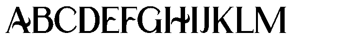 Amorthe Extra Bold Font UPPERCASE