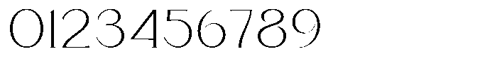 Amorthe Light Font OTHER CHARS