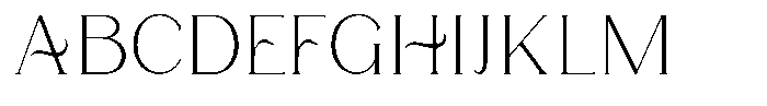 Amorthe Light Font UPPERCASE