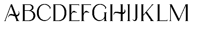 Amorthe Medium Font UPPERCASE
