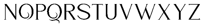 Amorthe Medium Font UPPERCASE