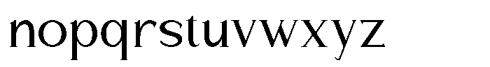 Amorthe Semi Bold Font LOWERCASE