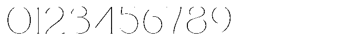 Amorthe Thin Font OTHER CHARS