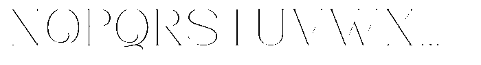 Amorthe Thin Font UPPERCASE