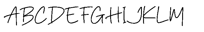 Amorty Bosworth Bold Font UPPERCASE