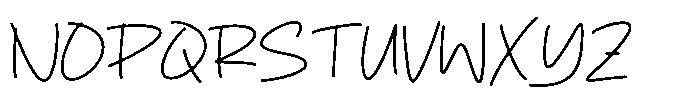 Amorty Bosworth Bold Font UPPERCASE