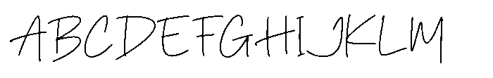 Amorty Bosworth Regular Font UPPERCASE