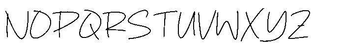 Amorty Bosworth Regular Font UPPERCASE