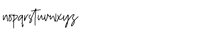 Amorty Bosworth Regular Font LOWERCASE