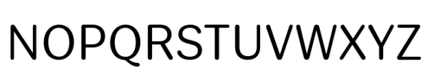 Amostra Regular Font UPPERCASE