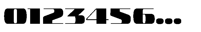 Amperage Variable Regular Font OTHER CHARS