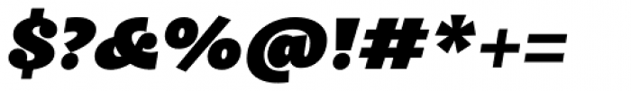 Amphibia Black Italic Font OTHER CHARS
