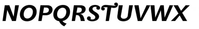 Amphibia Bold Italic Font UPPERCASE