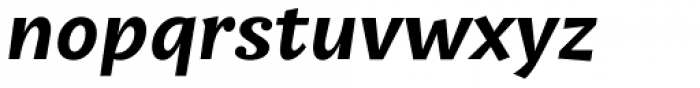 Amphibia Bold Italic Font LOWERCASE