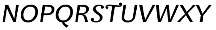 Amphibia Italic Font UPPERCASE
