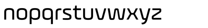 AmpleNu Medium Font LOWERCASE