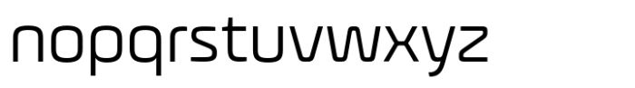 AmpleNu Regular Font LOWERCASE