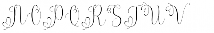 Amrelia Regular Font UPPERCASE