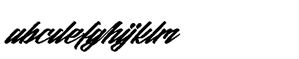 Amsefik Broky Italic FONT