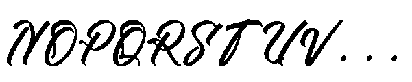 Amsefik Broky Regular Font UPPERCASE